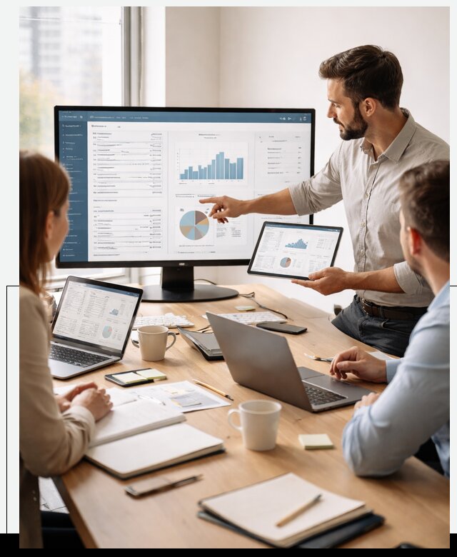 Разработка и внедрение ERP систем под бизнес в Выборге