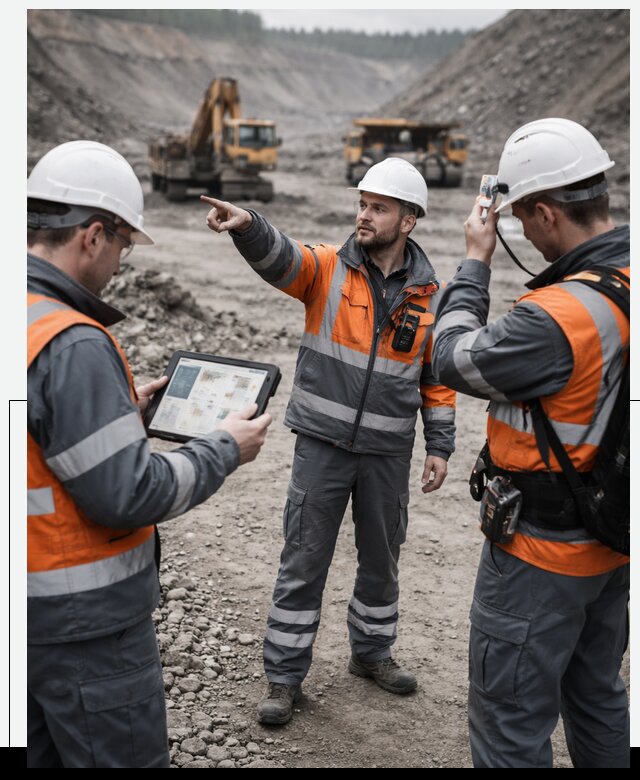 Система контроля персонала для горнодобывающей отрасли в Выборге