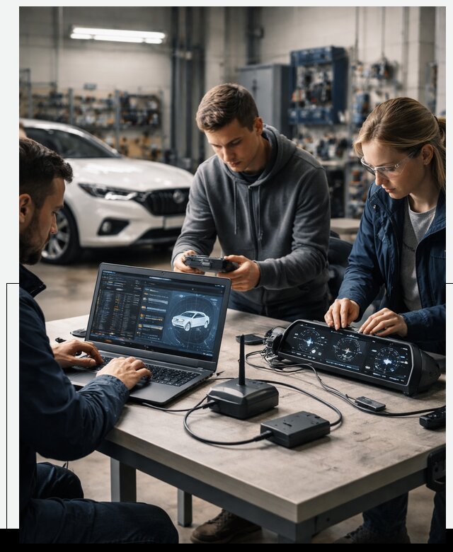 Разработка Connected Car и ПО для автопрома в Выборге