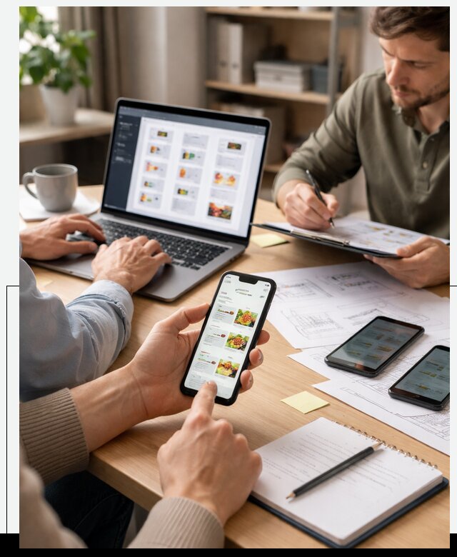 Разработка мобильного приложения торговой сети в Выборге