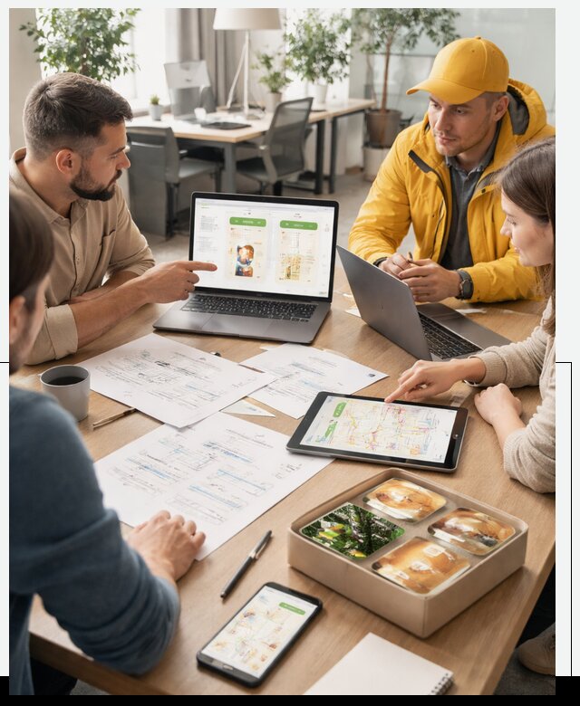 Разработка агрегатора доставки еды в Выборге от 15332 р., АвикейВбр