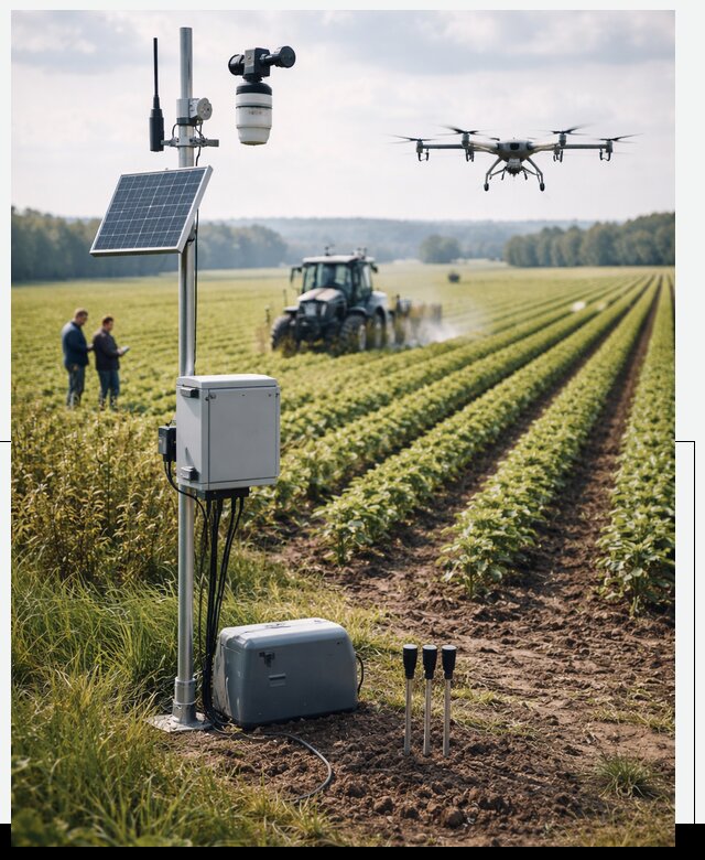 Разработка IoT мониторинга полей в Выборге от 8688 р. | АвикейВбр